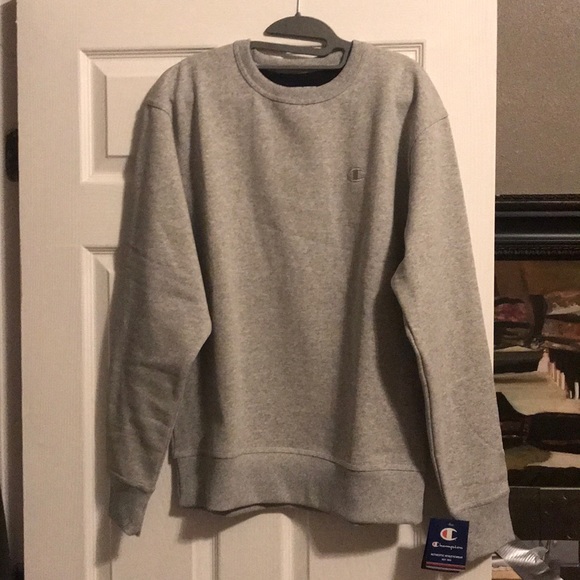 champion powerblend sweats pullover crew